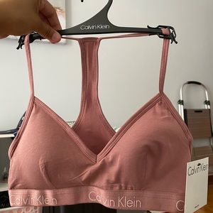 Pink Calvin Klein Bralette